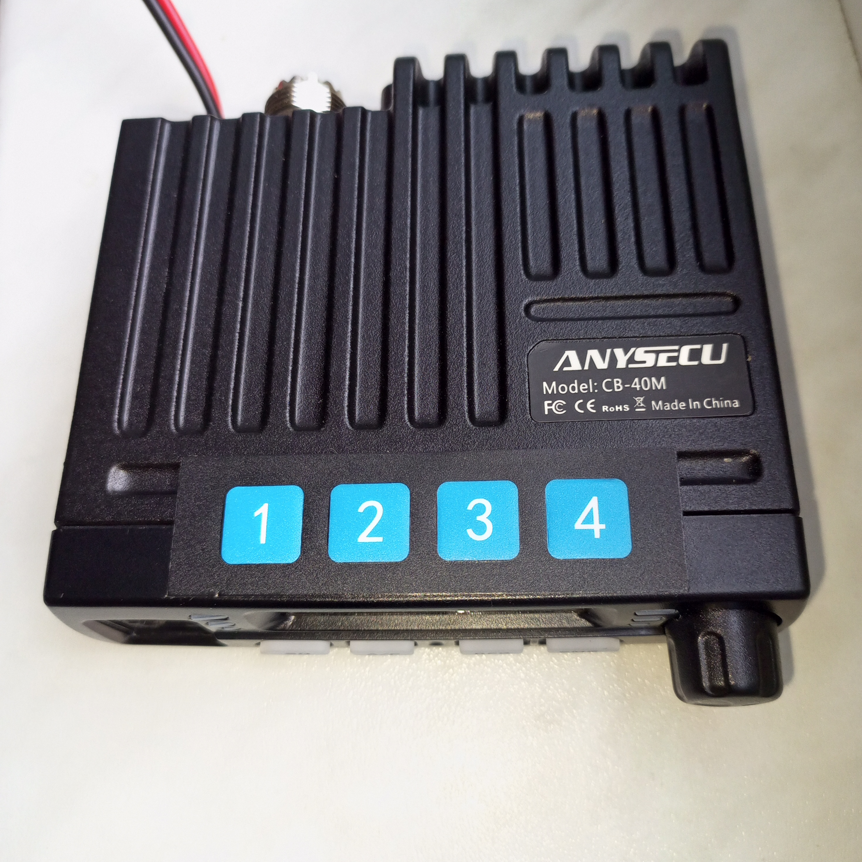 CTCSS modul - zadní strana